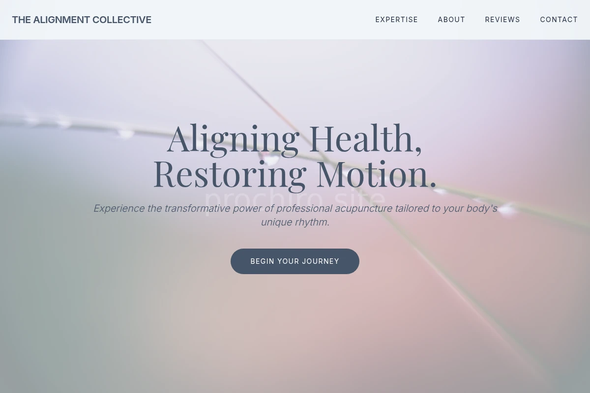 Kinetic Acupuncture